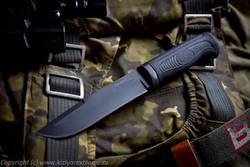 Тактический нож Печора-2 Черный Эластрон