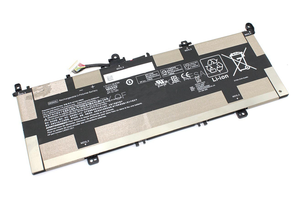 Аккумуляторная батарея для ноутбука HP Chromebook x360 13C-CA (DK04XL) 7.7V 50.97Wh