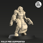 Armies of the Imperium Adepta Sororitas Hospitaller миниатюра для dnd, днд, pathfinder, фентези, Настольная игра, НРИ, Варгейм, РПГ