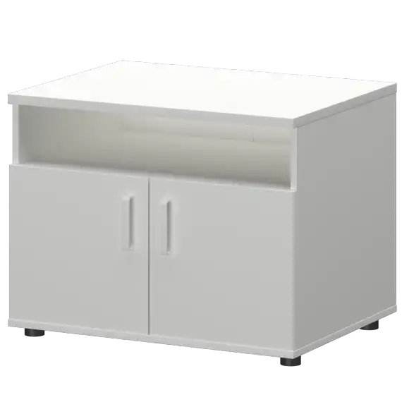 Тумба для оргтехники СМТ-2ДН   800x600x625 Смарт