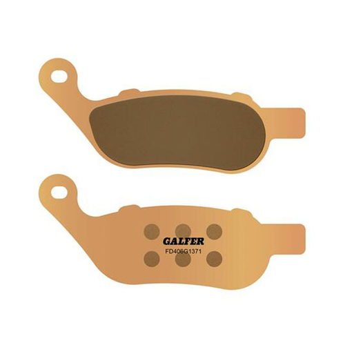 Тормозные колодки задние 08-17 Softail, Dyna GALFER