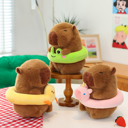 Мягкая игрушка "Capybara swims", 20 см