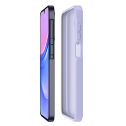 Прозрачный матовый чехол светло-фиолетового цвета для Samsung Galaxy A17 (5G, 4G), Galaxy A26 5G и Galaxy A16 (5G, 4G), серия Yind Series от Dux Ducis