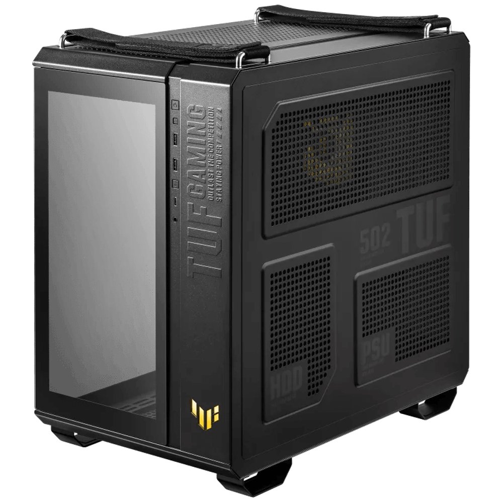Корпус ASUS TUF Gaming GT502 PLUS TG ARGB BLACK ATX/mATX/mITX GT502 PLUS/BLK/TG//
