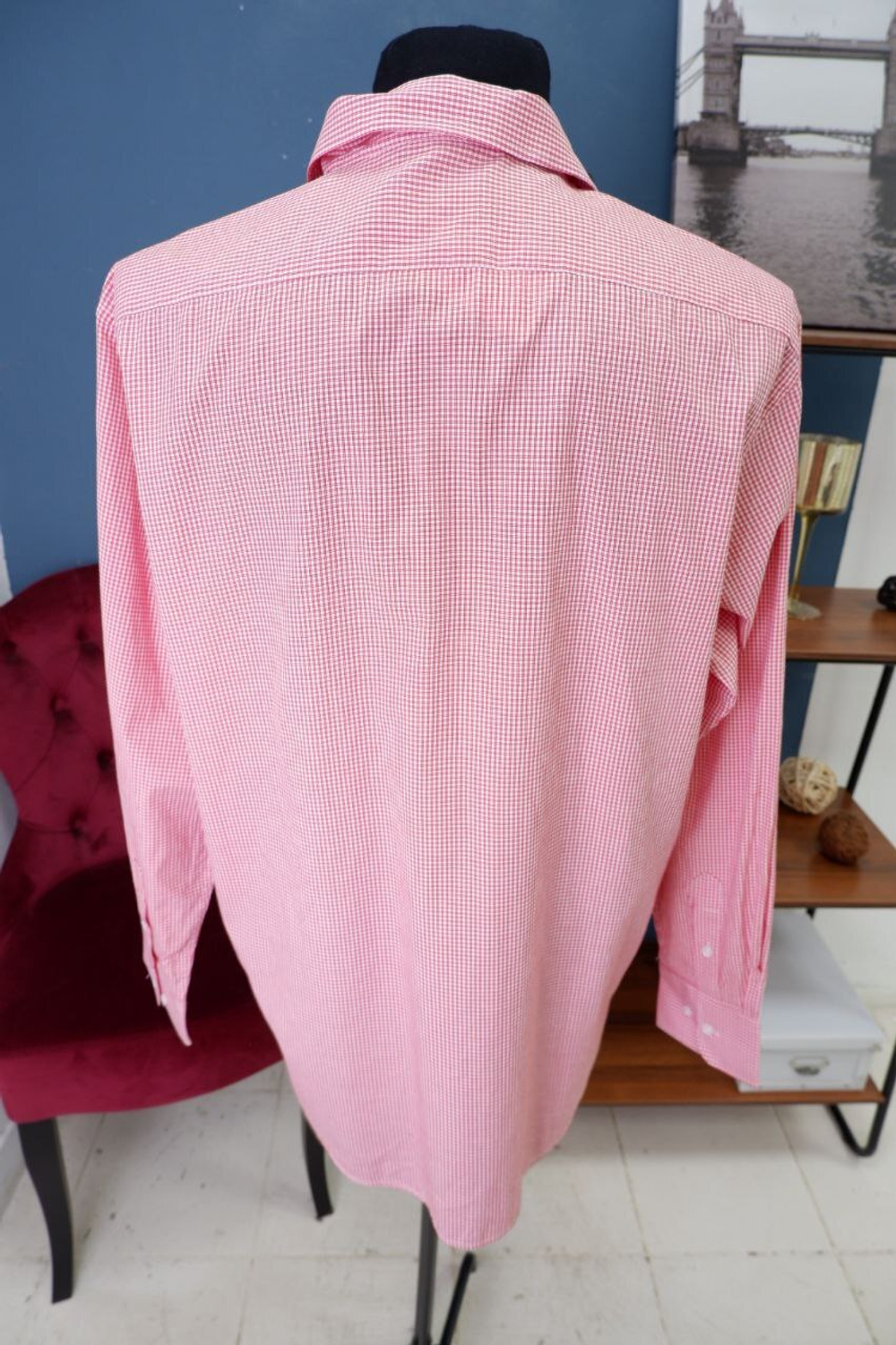 Рубашка Dino в клетку 62 размер