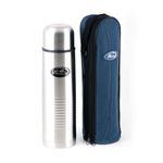 Термос &quot;Биосталь&quot; с узкой горловиной, 1,0 л, в чехле/12/