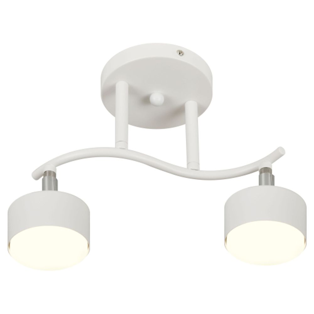 Светильник настенно-потолочный спот Rivoli   7080-702 2хGX53 15 Вт поворотный