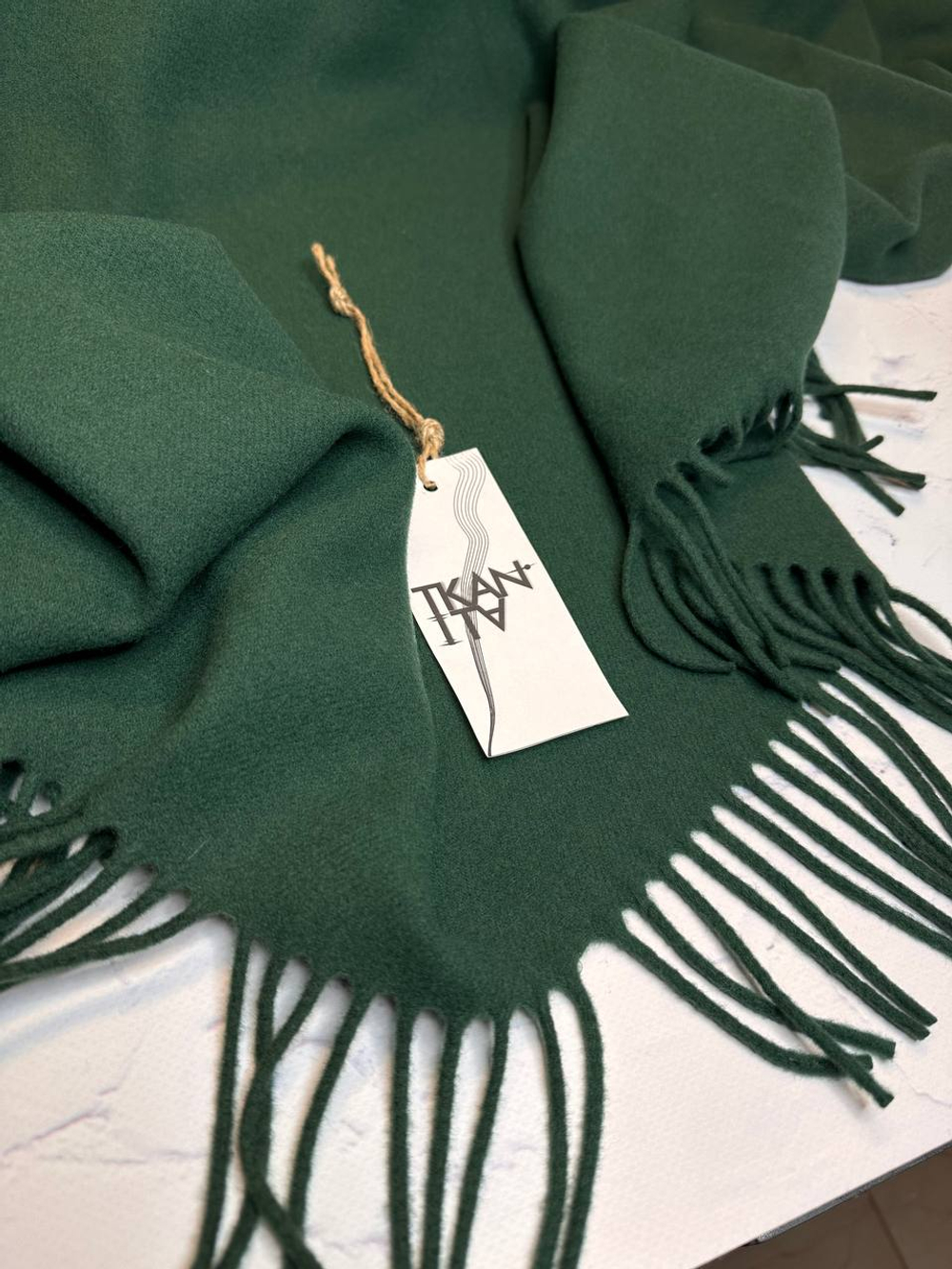 Шарф шерстяной с добавлением ангоры (PIACENZA, 180*30, 85%шерсть/15%ангора, 244 гр/м2)