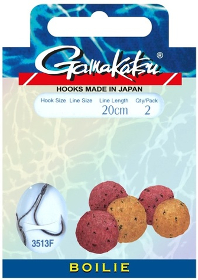 Крючок рыболовный BKS-3513F №01, 0,30mm - 20cm упк по 2шт