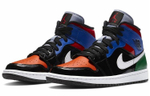 Кроссовки Jordan Air Jordan 1 Mid Se Patent Blend (Женская размерная сетка)