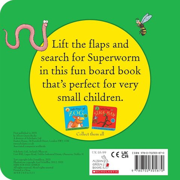 Let's Find Superworm (board book)