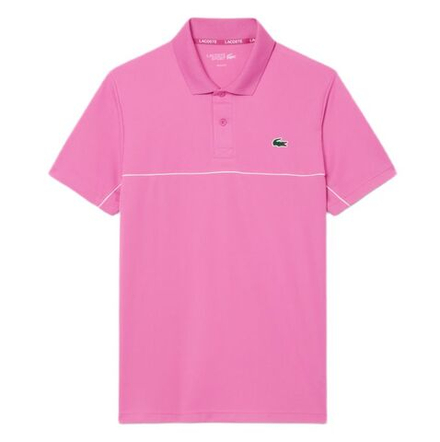 Теннисное поло Lacoste Sport Ultra Dry Trim Accent - rose