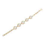 Браслет классический Possebon Pearl Opaline C1362.25 BW/G
