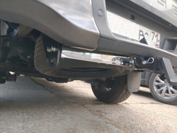Фаркоп под квадрат для Ford Ranger T6.2, c 2022г., Бизон.FA 0550-E(N)