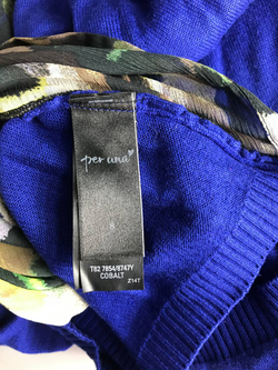 Джемпер PerUna стильного кроя, маркировка 8, визуально на 44 размер