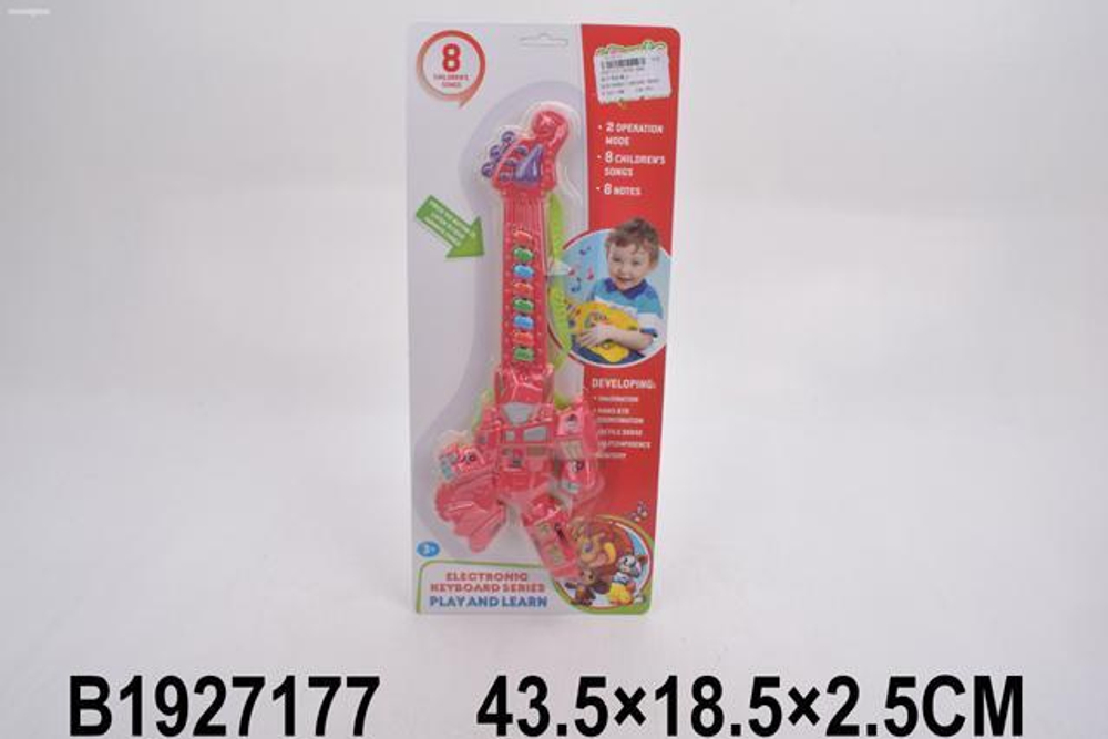 Гитара на бат., блистер 3939-48A