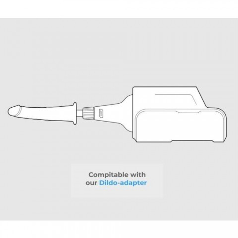 Фаллоимитатор-насадка Kiiroo Keon (19,1×3–4,7 см)