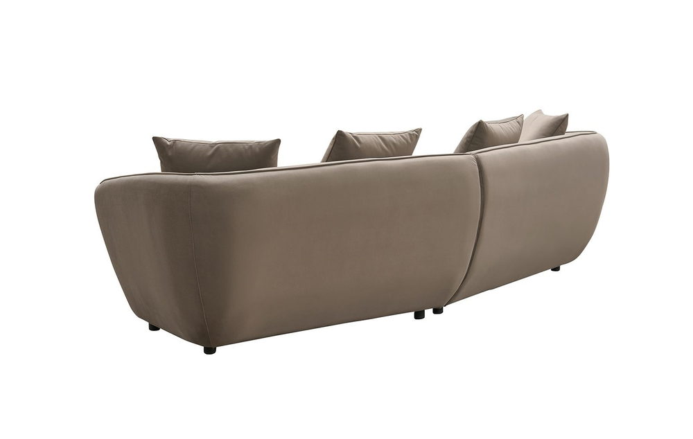 Диван ROCKS SF024 4-х местный угловой бежевый 5100-5 угол правый