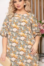 Платье "Айрис" (цветы) П5256 LT Collection