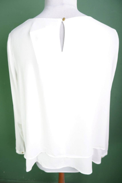 Блузка Marks&Spencer шелковистая, маркировка 44, визуально на 50 размер