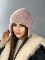 шапка ушанка зимняя пушистая