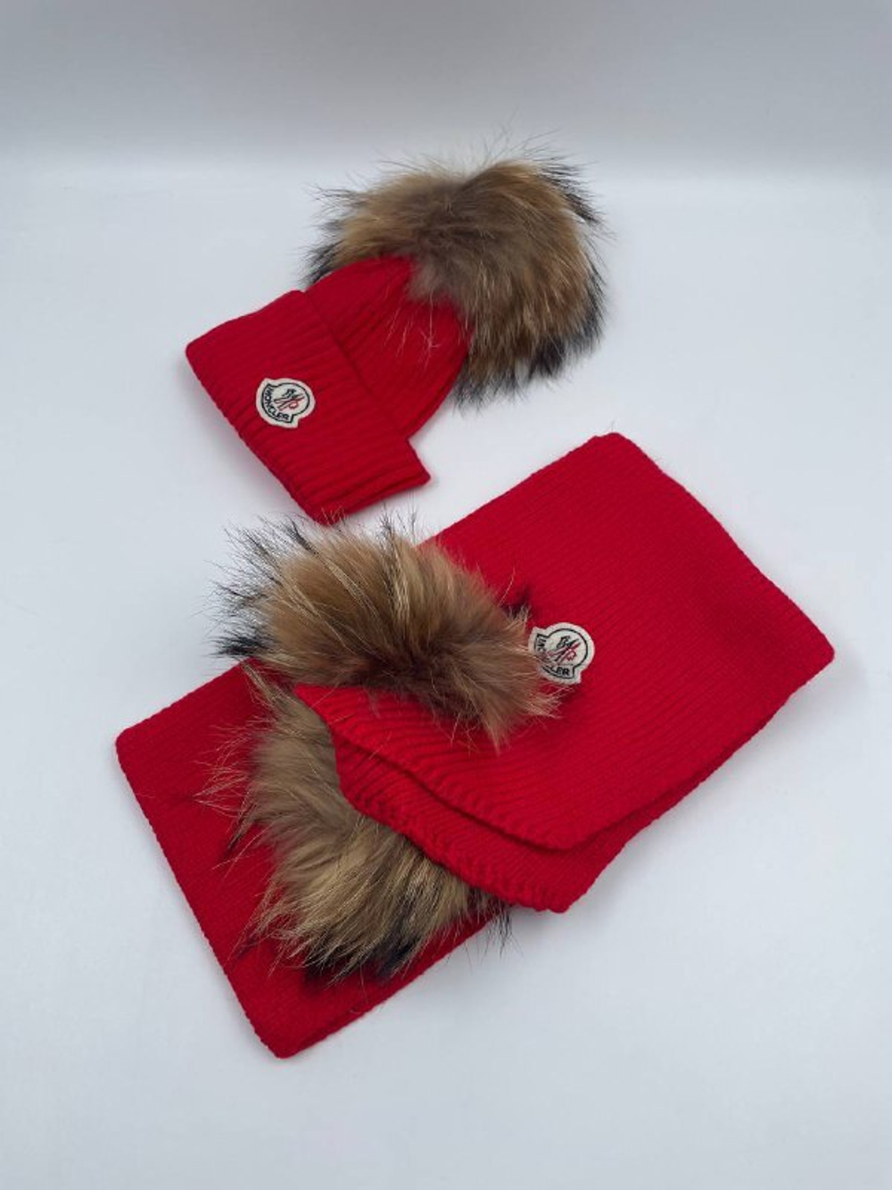 Детская шапка и шарф Moncler