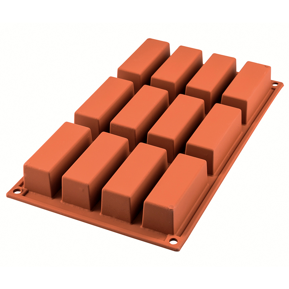 Форма силиконовая для приготовления пирожных mini cake, 17х30 см