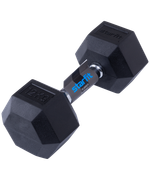 УЦЕНКА Гантель обрезиненная DB-301 12 кг, черный