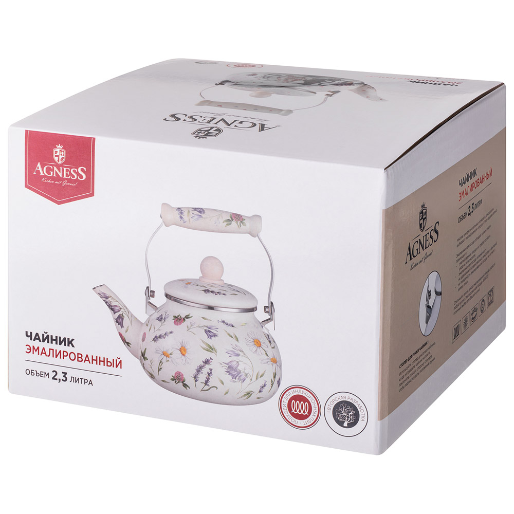 Чайник 2,3л серия "Flower story"