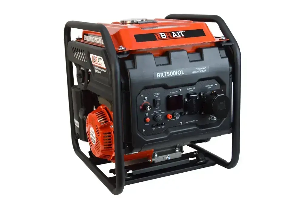 Генератор бензиновый инверторный BR7500iOL (увеличенный бак)