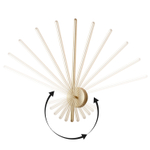 Бра Crystal Lux VERDE AP L1000 GOLD NEW