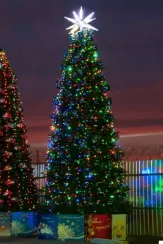 Комплект освещения Динамика для елей высотой 4 м., 720 LED, 6 шт.*12 м., Green Trees (Dinamika4)