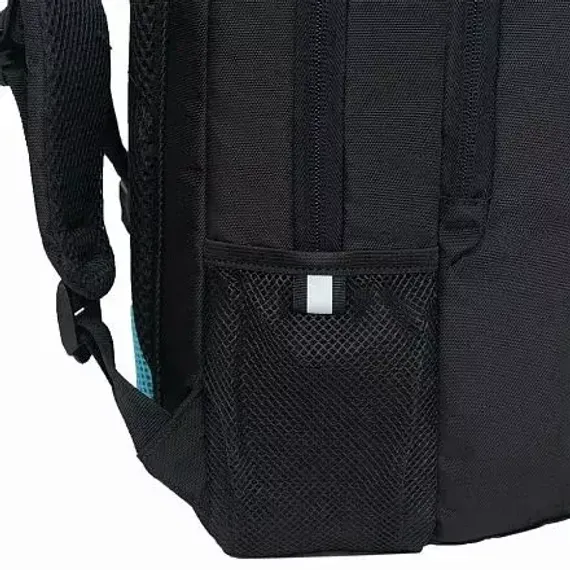 Çanta \ Bag \ RB-456-6 Рюкзак школьный (/4 черный - небесный)