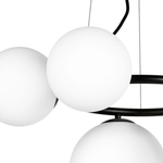 815057 Люстра GLOBO 5х40W G9 МАТОВЫЙ ЧЕРНЫЙ