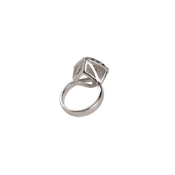 "Харди" кольцо в родиевом покрытии из коллекции "Мириада" от Jenavi