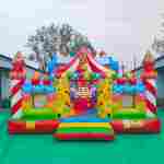 Коммерческий надувной батут «Парк развлечений 5» 12*6*7 м