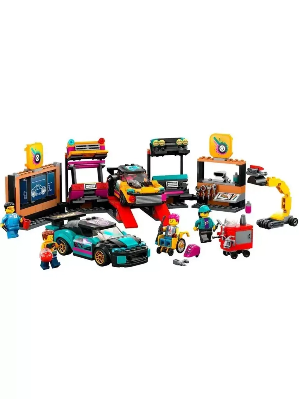 Конструктор Сити Гараж на заказ 558 деталей