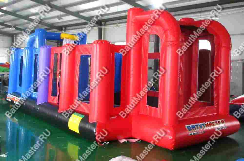 Спортивный надувной батут "Баскетбол"