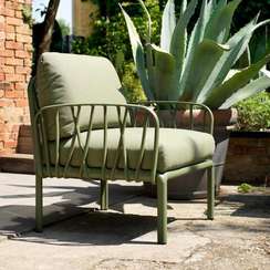 Уличное кресло Komodo Poltrona, зеленое