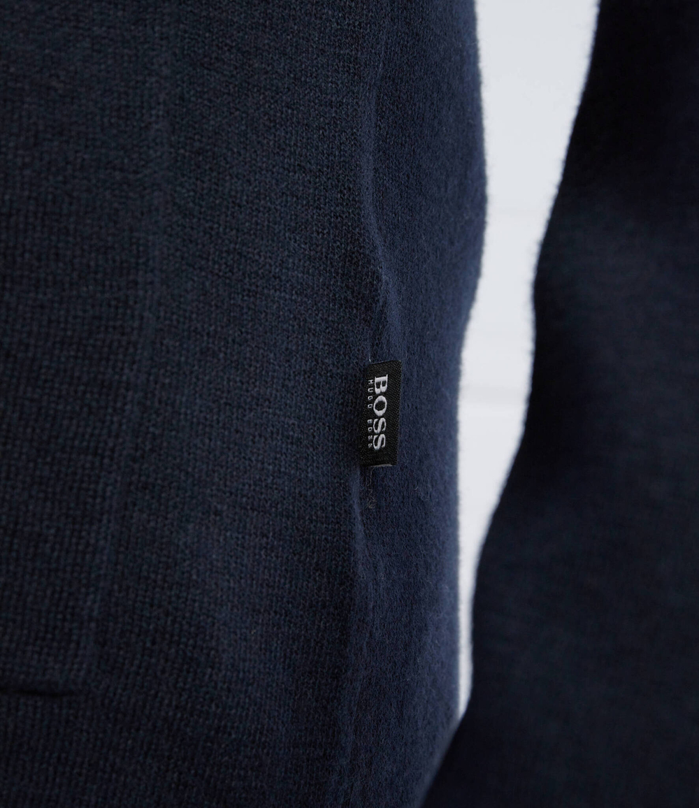 кардиган novaro BOSS BLACK - темно-синий(50457702)