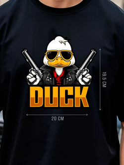 Термонаклейка на одежду с волком