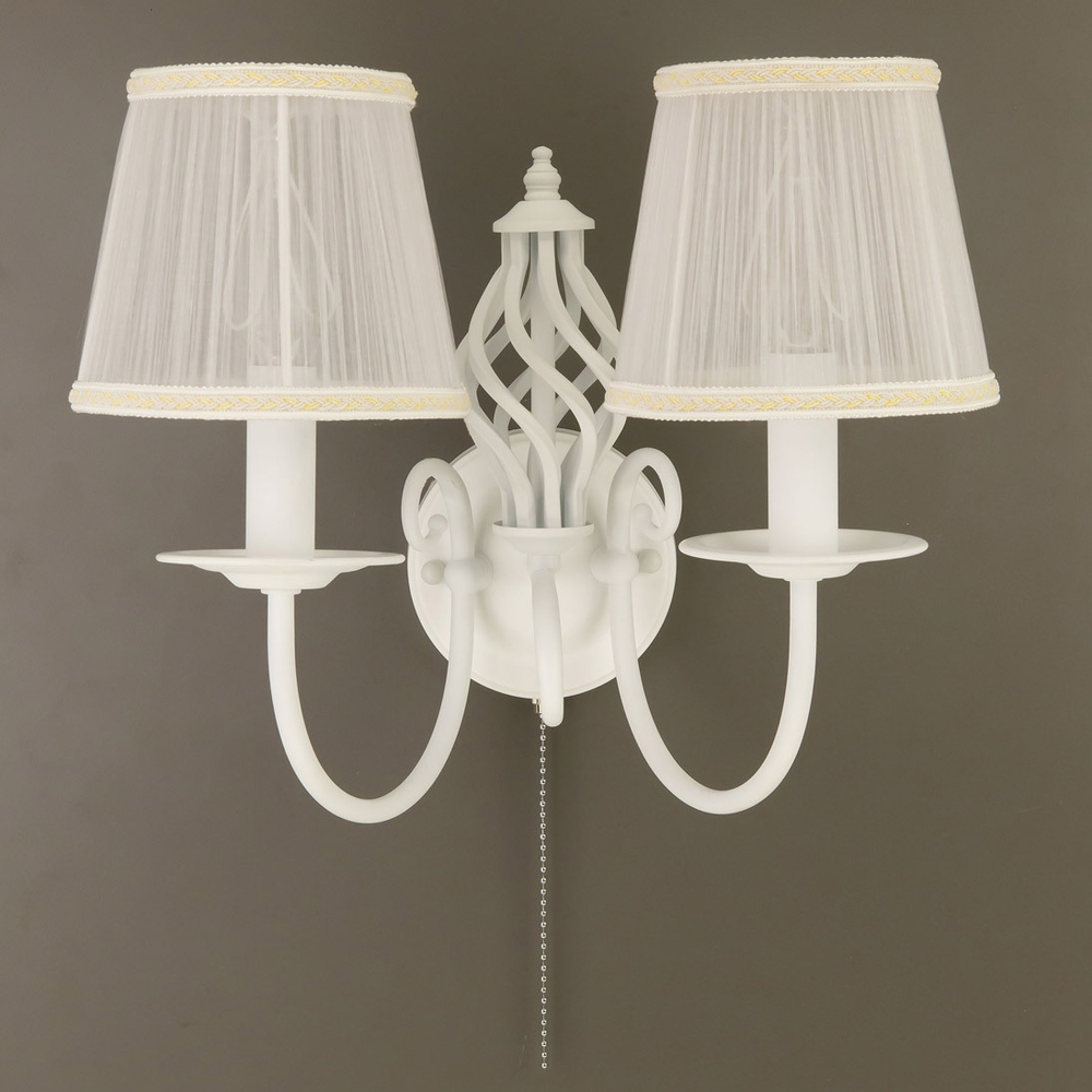 Citilux Ровена CL427320 Бра с абажурами с выключателем Белое