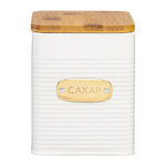 Банка для хранения сахара irmel, 1,7 л, молочная