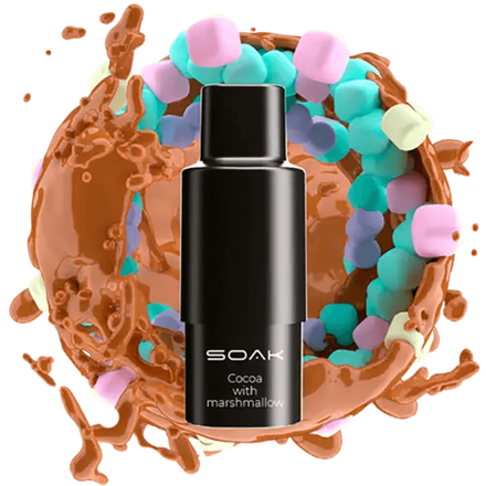 Картридж SOAK Q - Cocoa With Marshmallow (Какао с Маршмеллоу)
