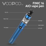 Набор FINIC 20 AIO Pen Kit by VOOPOO 1500mAh 2мл