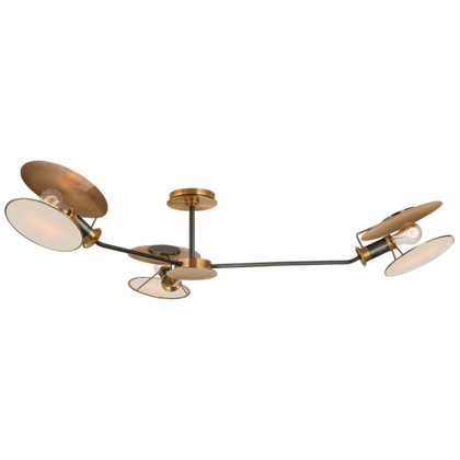 Потолочный светильник Visual Comfort Osiris Large Asymmetric Semi-Flush Mount