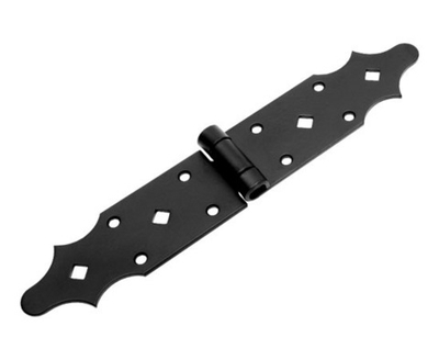 Петля фигурная 140x140, черный Т-Д