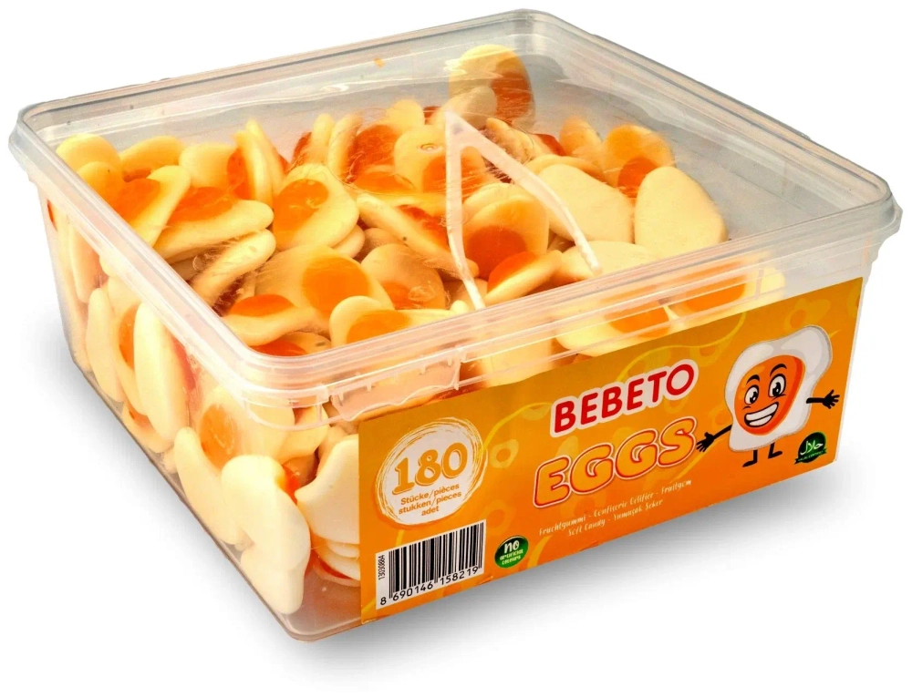 BEBETO EGG ( Яичница со вкусом персика) 1 кг