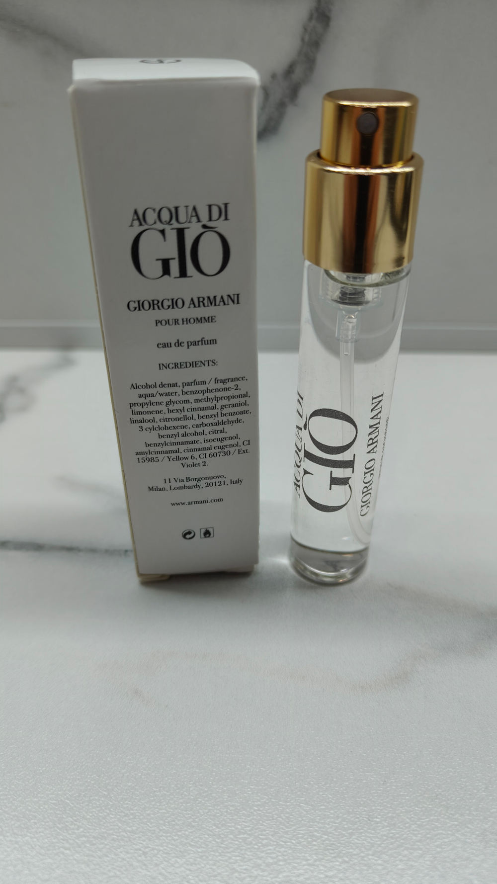 Пробник Giorgio Armani Acqua Di Gio Men 12 ml (duty free парфюмерия)