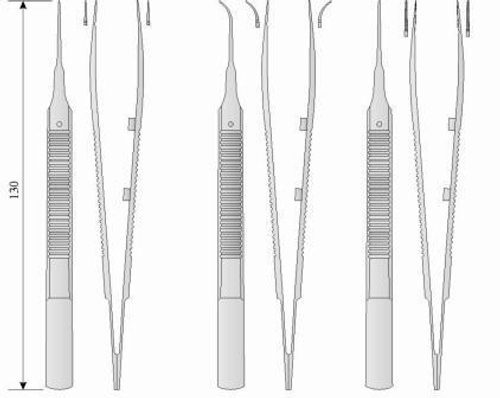 МЖ- 4/24 КОМПЛЕКТ ПИНЦЕТОВ МИКРОХИРУРГИЧЕСКИХ СОСУДИСТЫХ